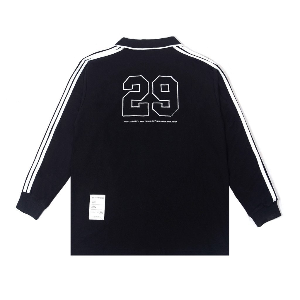 HAMBURG BLACK Poloshirt - Gambar 2