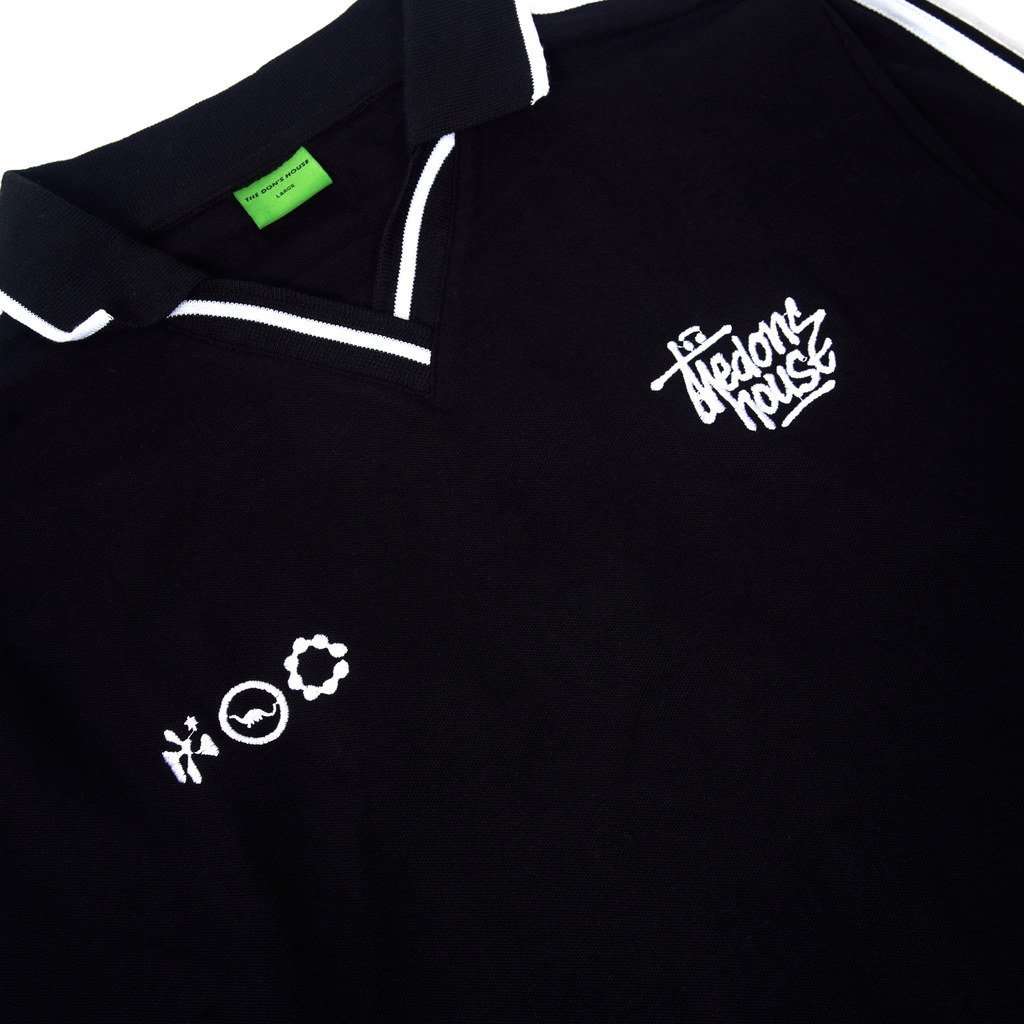 HAMBURG BLACK Poloshirt - Gambar 3
