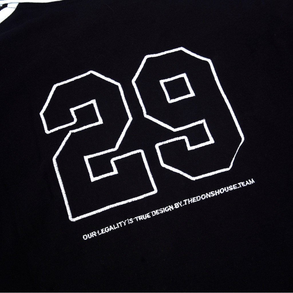 HAMBURG BLACK Poloshirt - Gambar 4
