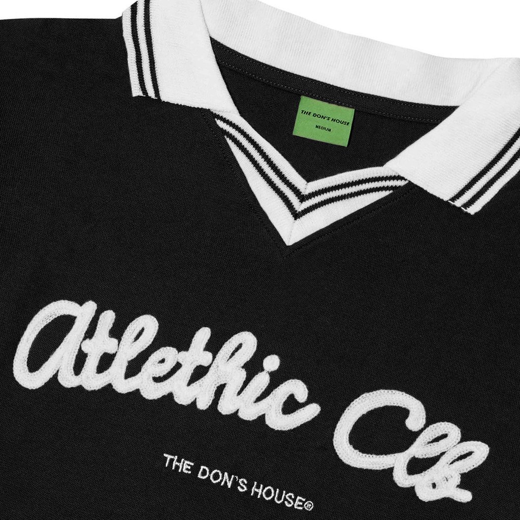 ATHLETIC BLACK SS Poloshirt - Gambar 4